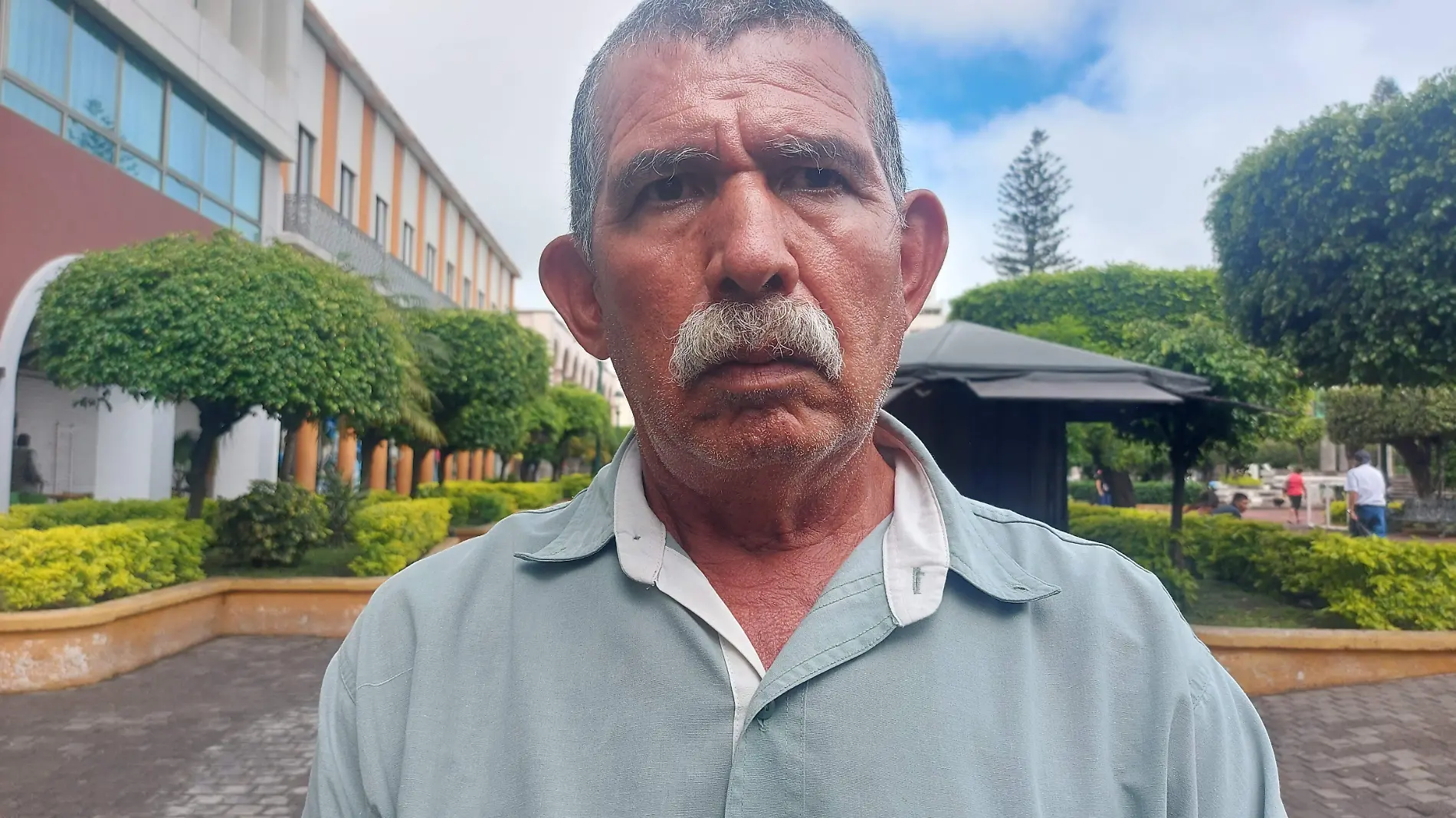 Salvador Trujillo González vocero de los policias de Tepic